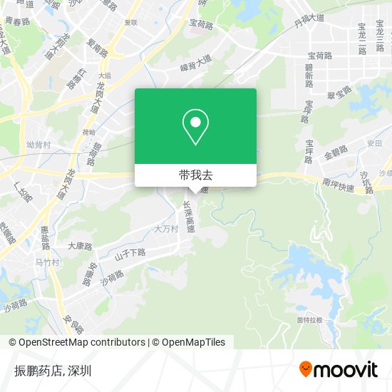 振鹏药店地图