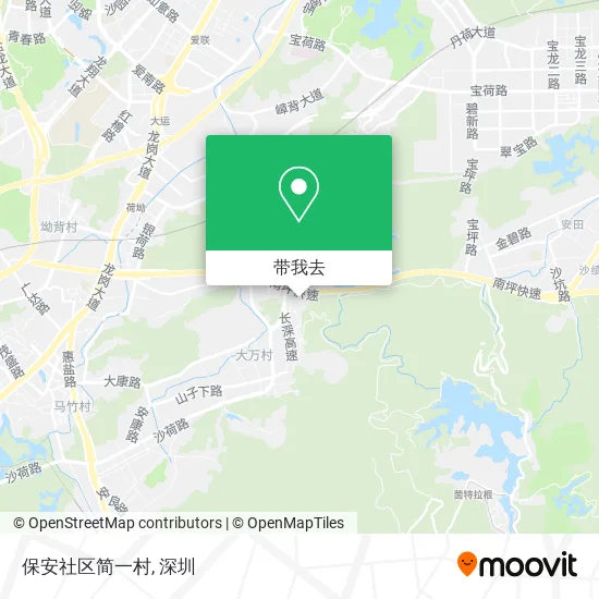 保安社区简一村地图