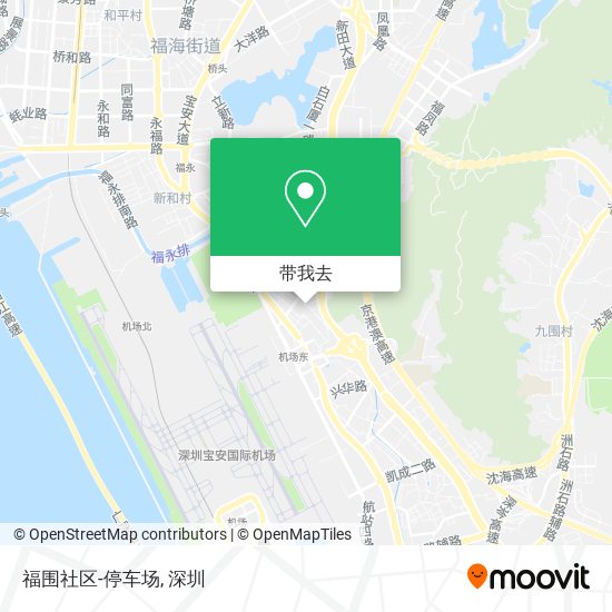 福围社区-停车场地图