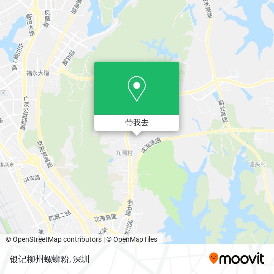 银记柳州螺蛳粉地图