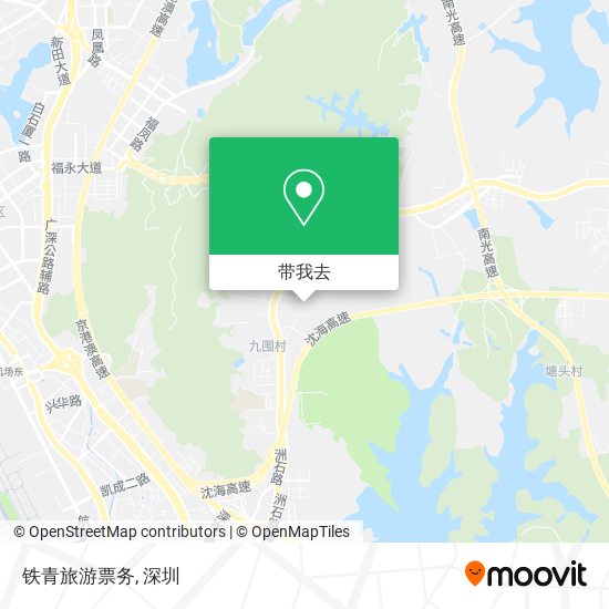 铁青旅游票务地图