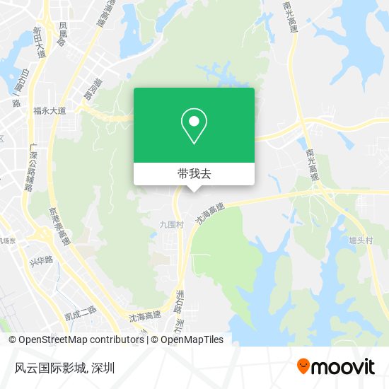 风云国际影城地图