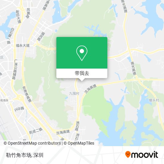 勒竹角市场地图