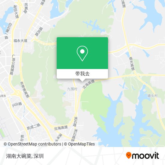 湖南大碗菜地图