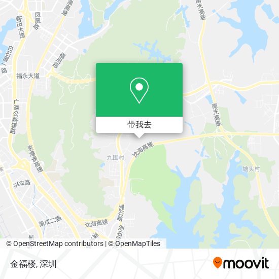 金福楼地图