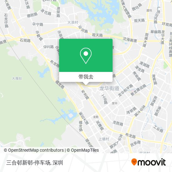三合邨新邨-停车场地图