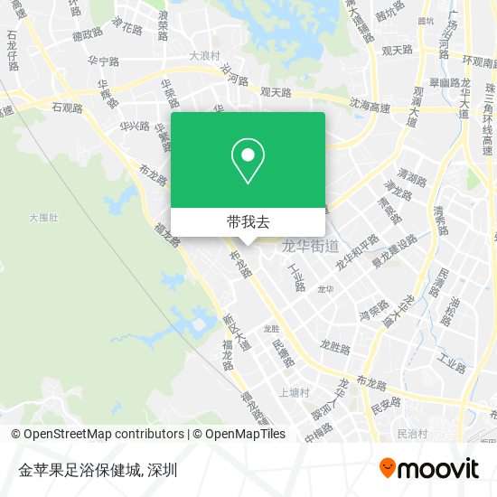 金苹果足浴保健城地图