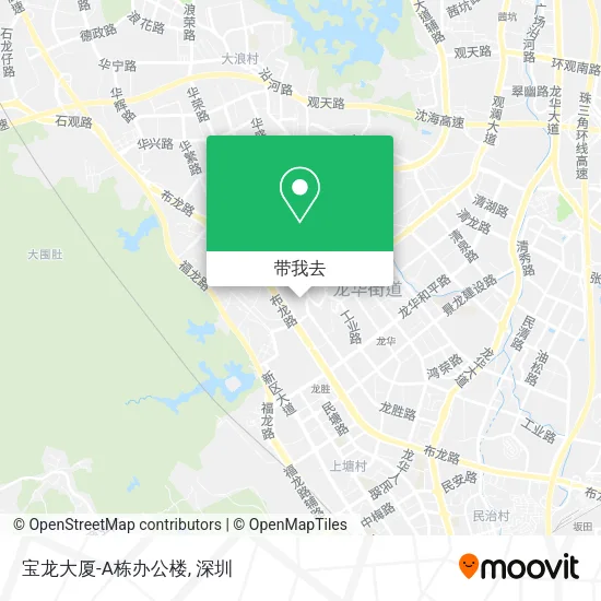 宝龙大厦-A栋办公楼地图