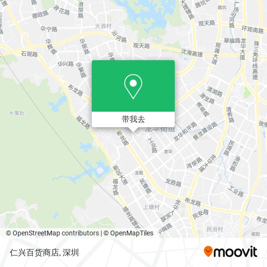 仁兴百货商店地图