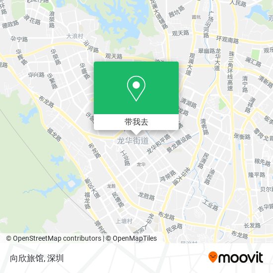 向欣旅馆地图