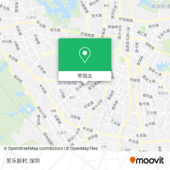 景乐新村地图