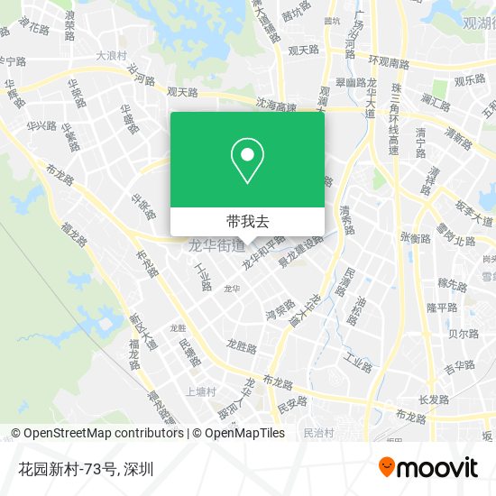 花园新村-73号地图
