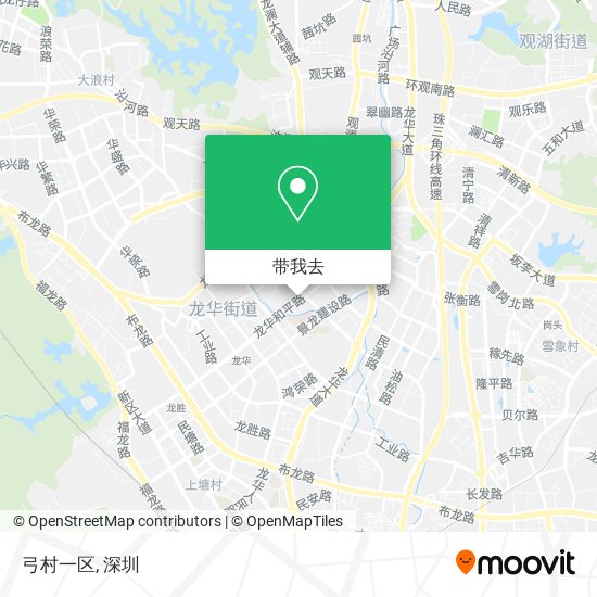 弓村一区地图