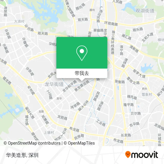 华美造形地图