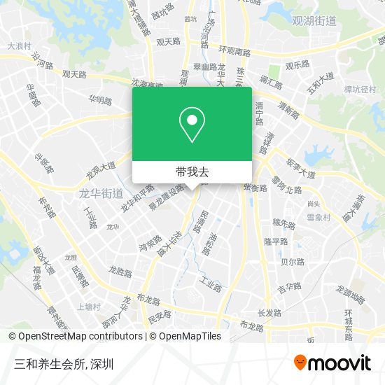 三和养生会所地图
