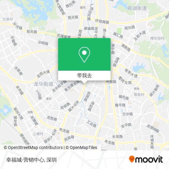幸福城-营销中心地图