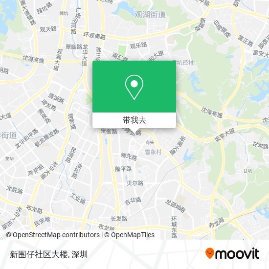 新围仔社区大楼地图