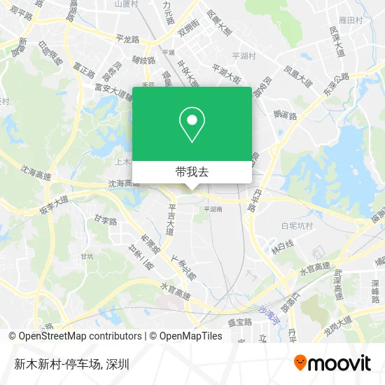 新木新村-停车场地图