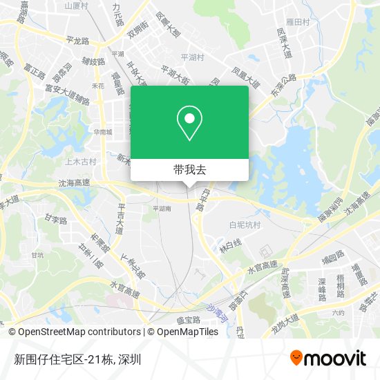 新围仔住宅区-21栋地图