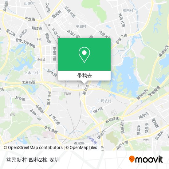 益民新村-四巷2栋地图