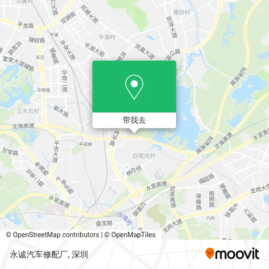 永诚汽车修配厂地图