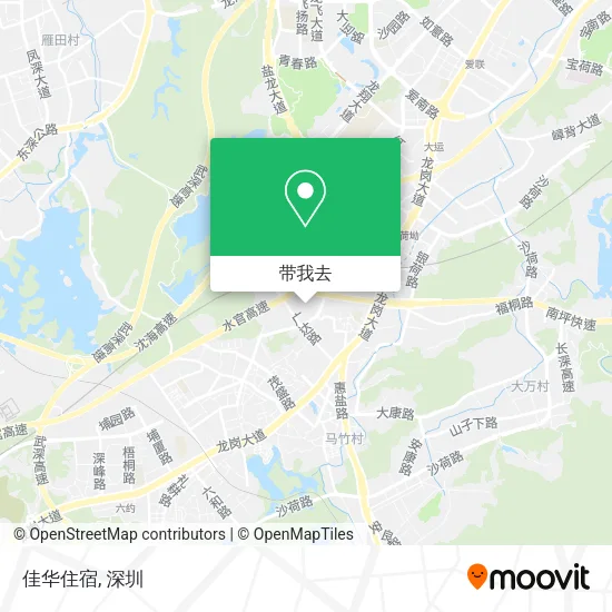 佳华住宿地图