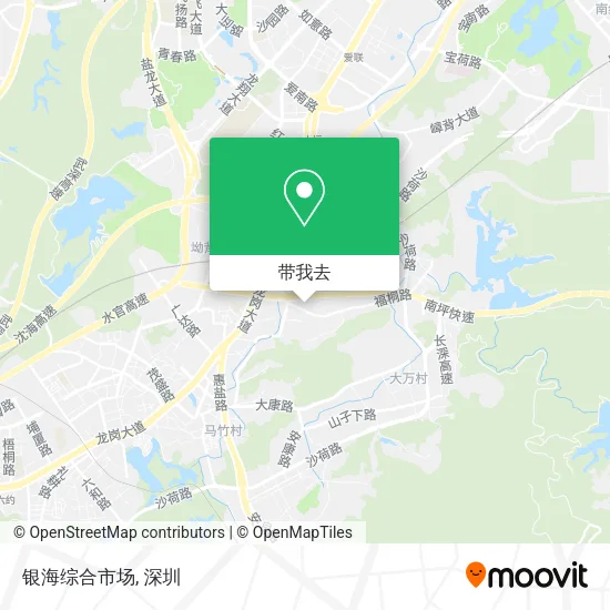 银海综合市场地图