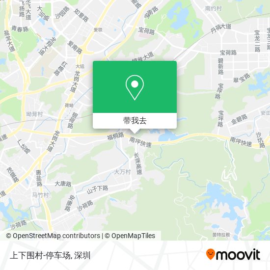 上下围村-停车场地图