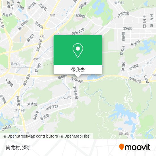 简龙村地图