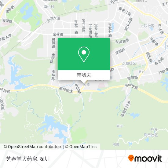芝春堂大药房地图