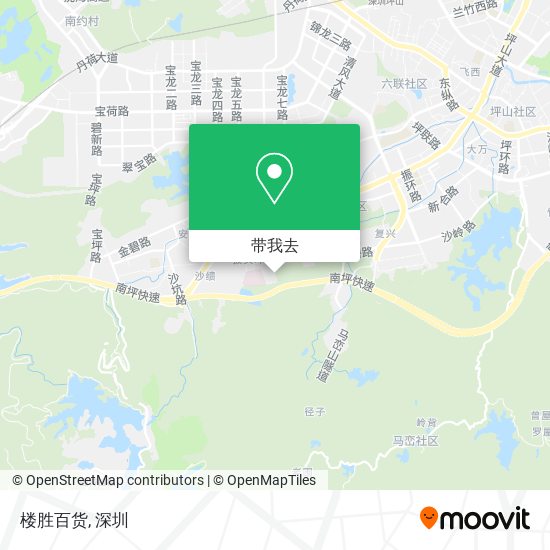 楼胜百货地图