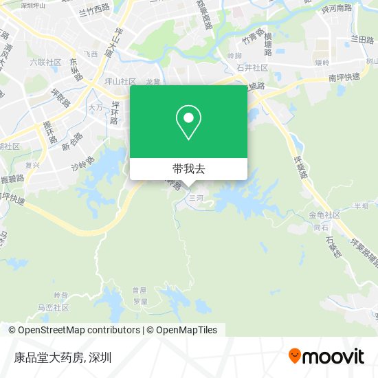康品堂大药房地图