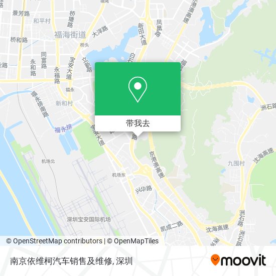 南京依维柯汽车销售及维修地图