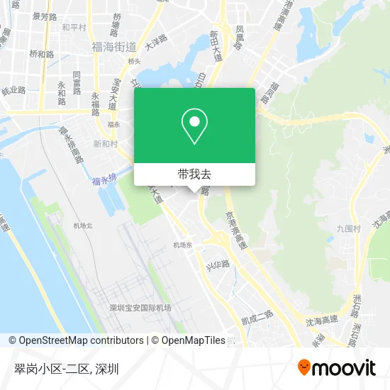 翠岗小区-二区地图