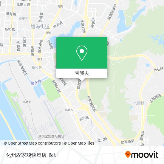 化州农家鸡快餐店地图