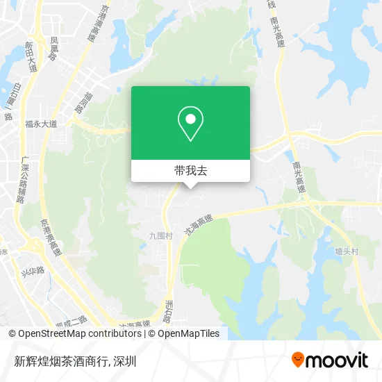 新辉煌烟茶酒商行地图