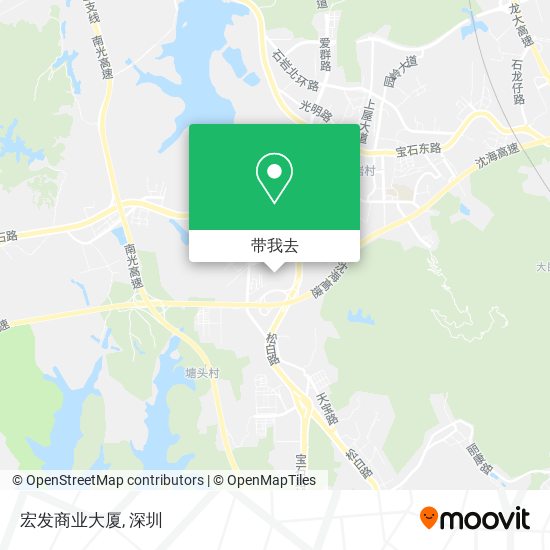 宏发商业大厦地图