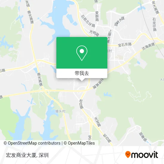 宏发商业大厦地图