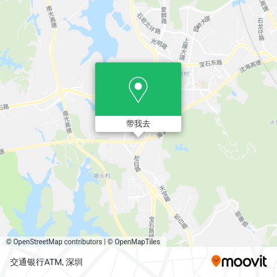 交通银行ATM地图