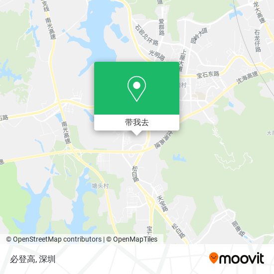必登高地图