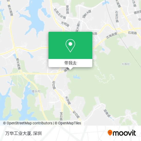 万华工业大厦地图