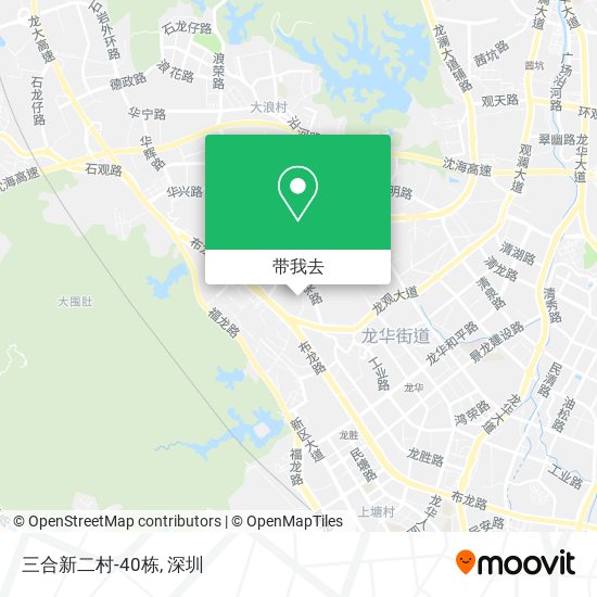 三合新二村-40栋地图