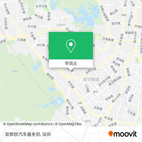 新辉联汽车服务部地图