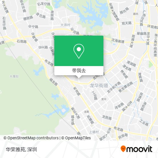 华荣雅苑地图