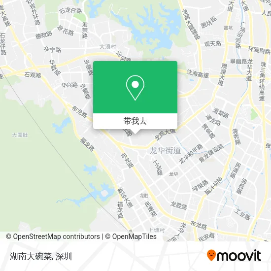 湖南大碗菜地图