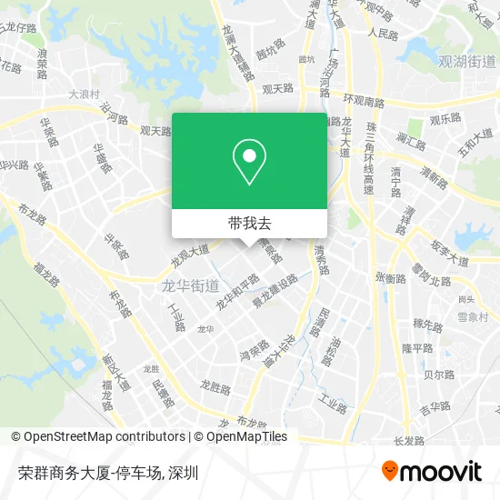 荣群商务大厦-停车场地图