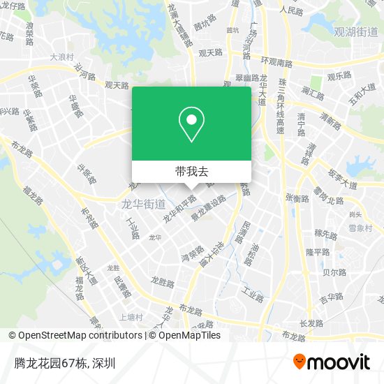 腾龙花园67栋地图