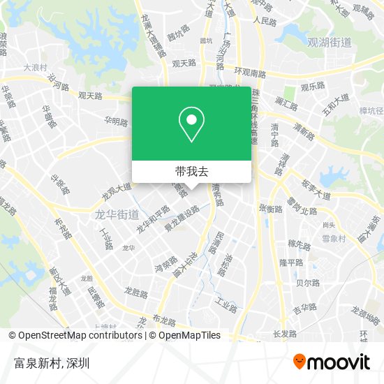 富泉新村地图