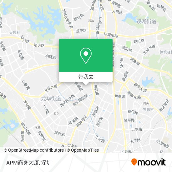 APM商务大厦地图