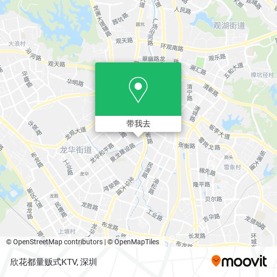 欣花都量贩式KTV地图